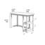 Bureau moyen Nikolaos avec tablettes K / P-69121986