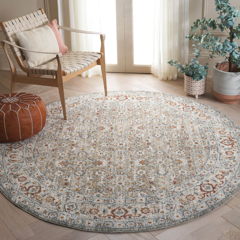 Lasher Area Rug, Round 6'7"