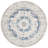 Annette Oriental Ivory/Blue Area Rug-985727061