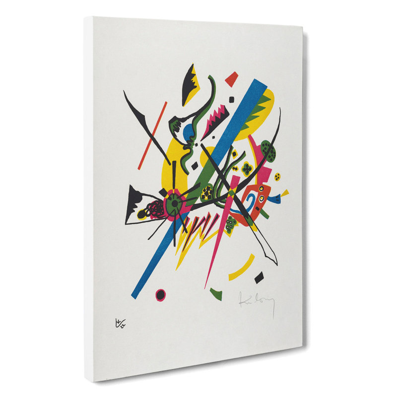 Small Worlds I by Wassily Kandinsky - Wrapped Canvas Painting, 76cm H x 50cm W x 3cm D