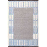 Scandinavian One-of-a-Kind Rectangle 6'4" x 9'7" Flatweave Area Rug