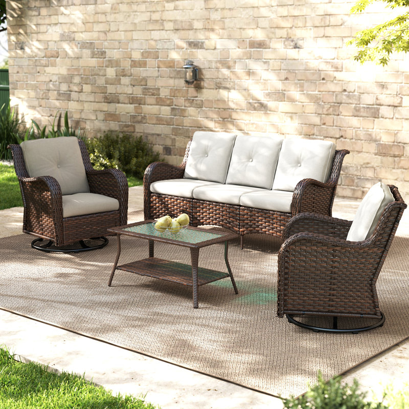 Fantastic Furniture Outdoor Piece Lounge Setting Lark Manor