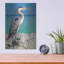 «Blue Heron», impression sans cadre sur métal-603910270