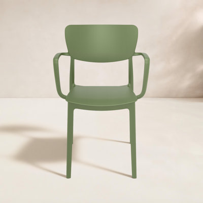 Farrah Stackable Patio Armchair