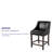Desaria Transitional Barstool with Accent Nail Trim-84895854-84895855