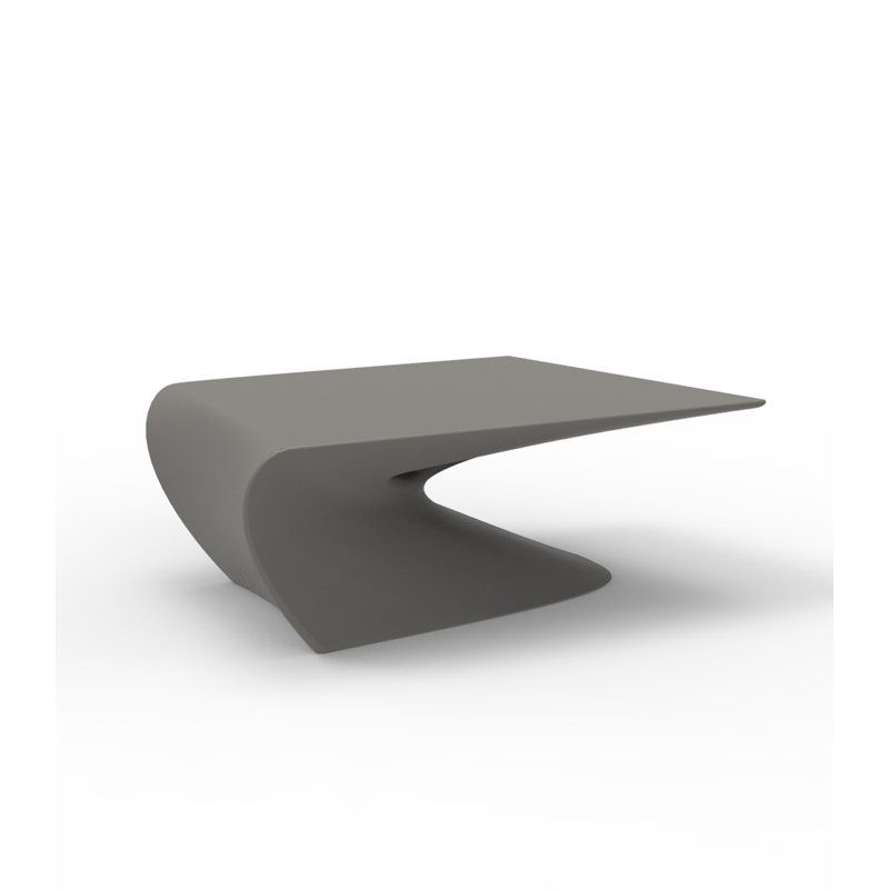 Table basse en plastique Wing, Taupe