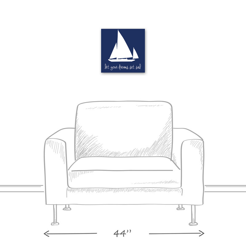« rêves set voile », art sur toile Kacie
