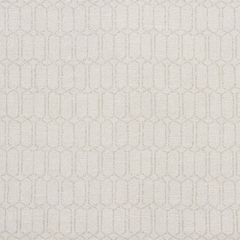 Modern Trellis Outdoor Fabric, Off White Stone
