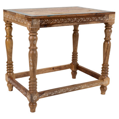 Jaquelin Solid Wood Four Leg Coffee Table