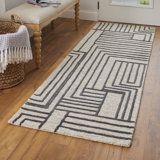 Gansett Modern Geometric, Tan/Brown Area Rug