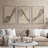 Framed Canvas Wall Art, Vintage Abstract Wall Canvas Prints-55392981-55392979
