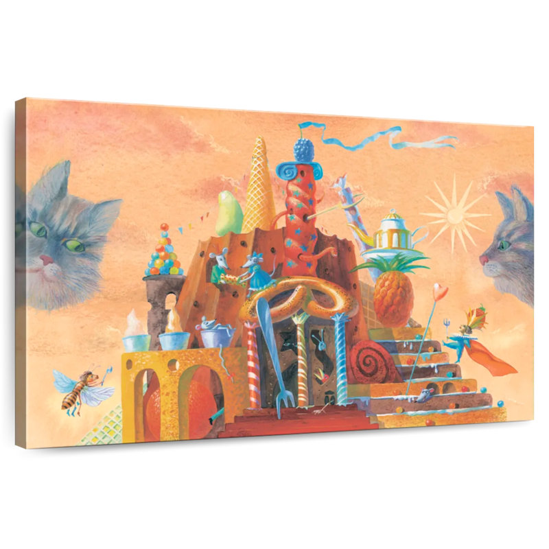 Ashelle Nursery Rhymes, 24" H x 36" W