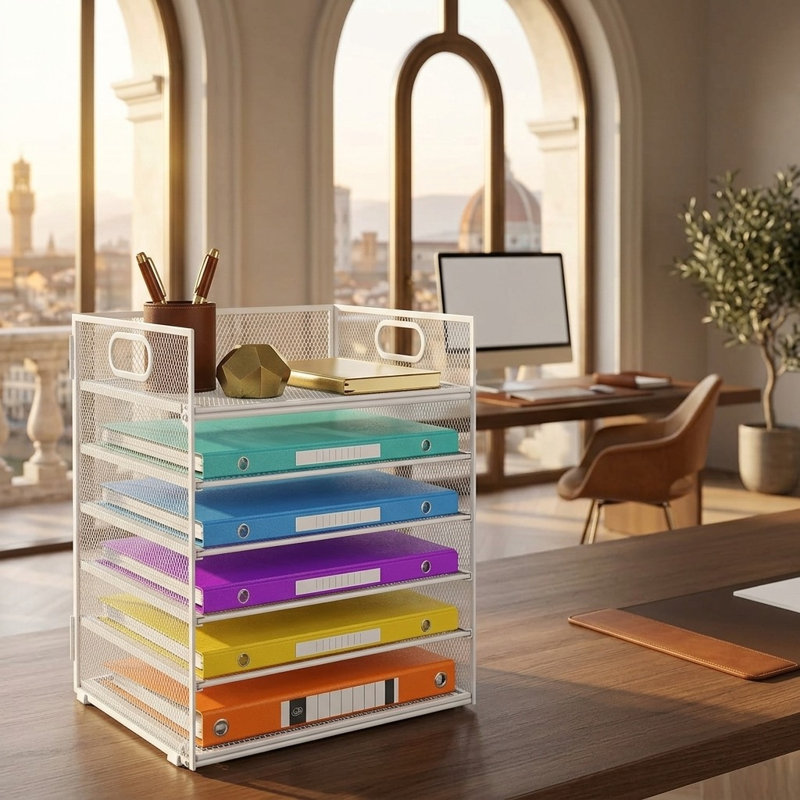 Iron Desk Organiser
