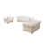 Cuir véritable beige est en rupture de stock