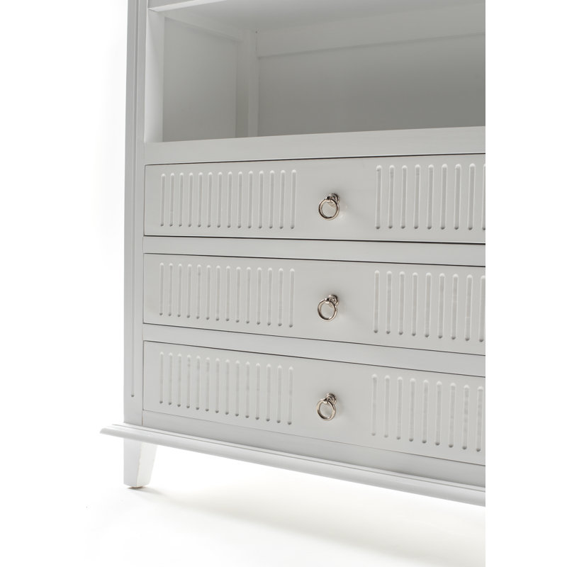 Bibliothèque de rangement Folcroft H 74,8 po x l 39,37 po