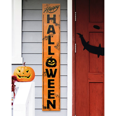 Happy Halloween Outdoor Wood Porch Decor