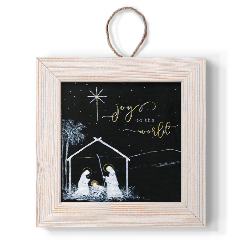 Ornement photo «Joy to the world»