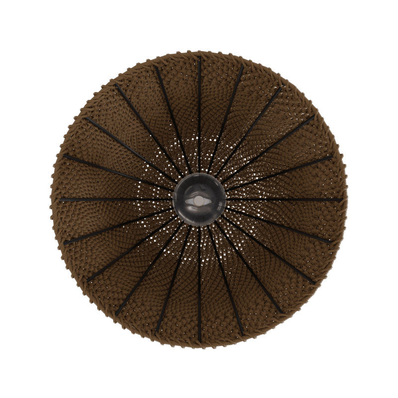 Malibu Natrual Hemp Rope Pendant, 112" H x 16" W