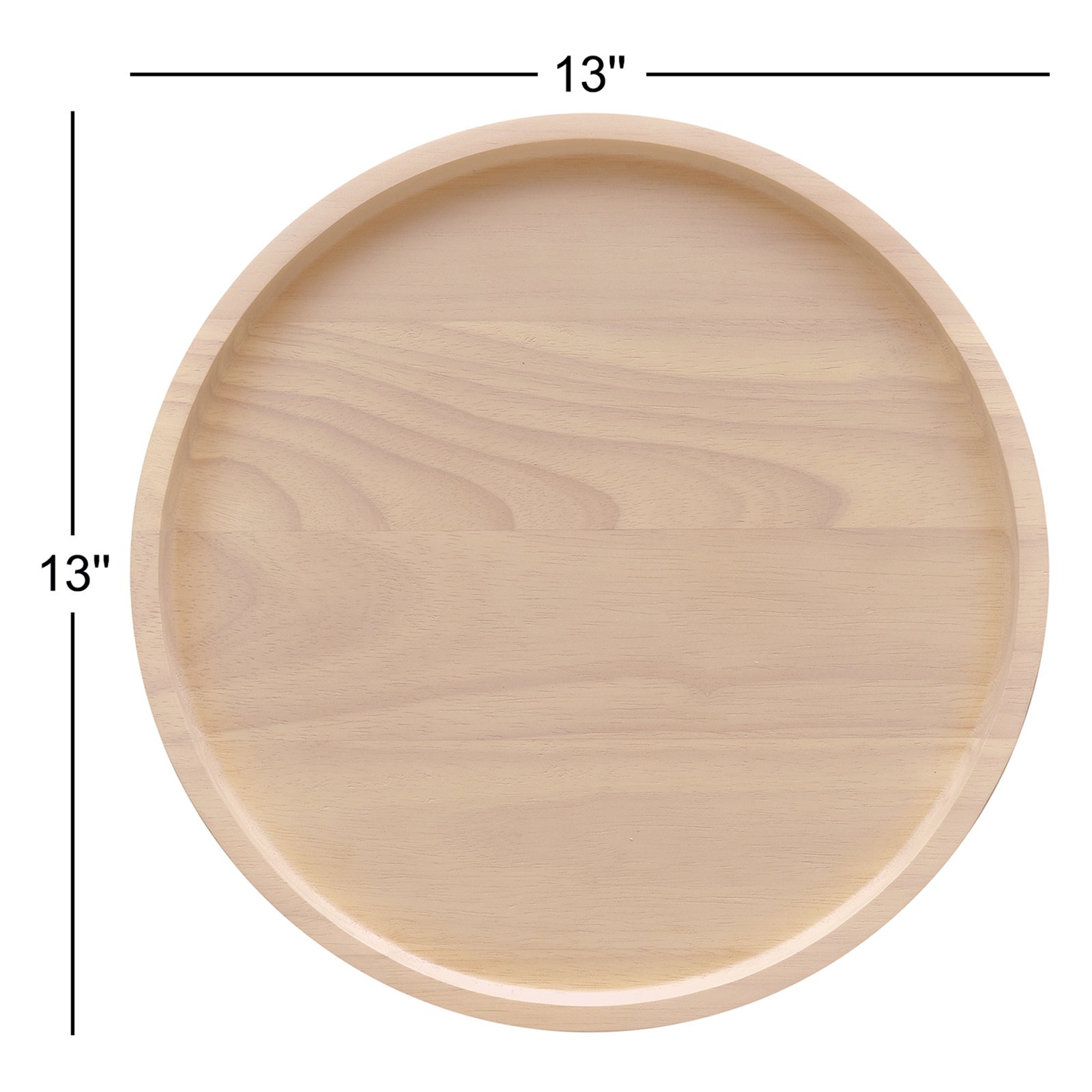 Noritake Hammock Wood Round Charger, 13"