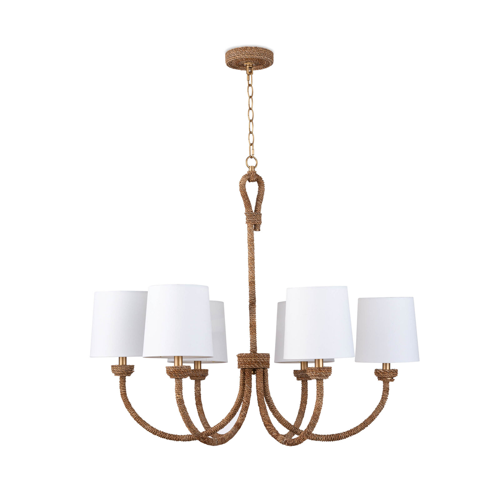 Coastal Luxe 6-Light Chandelier