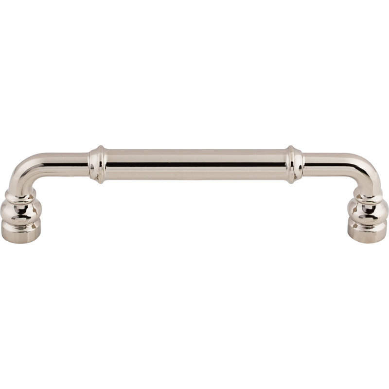 Brixton 12" Center to Center Bar Pull, Polished Nickel, 5 1/16" Center to Center