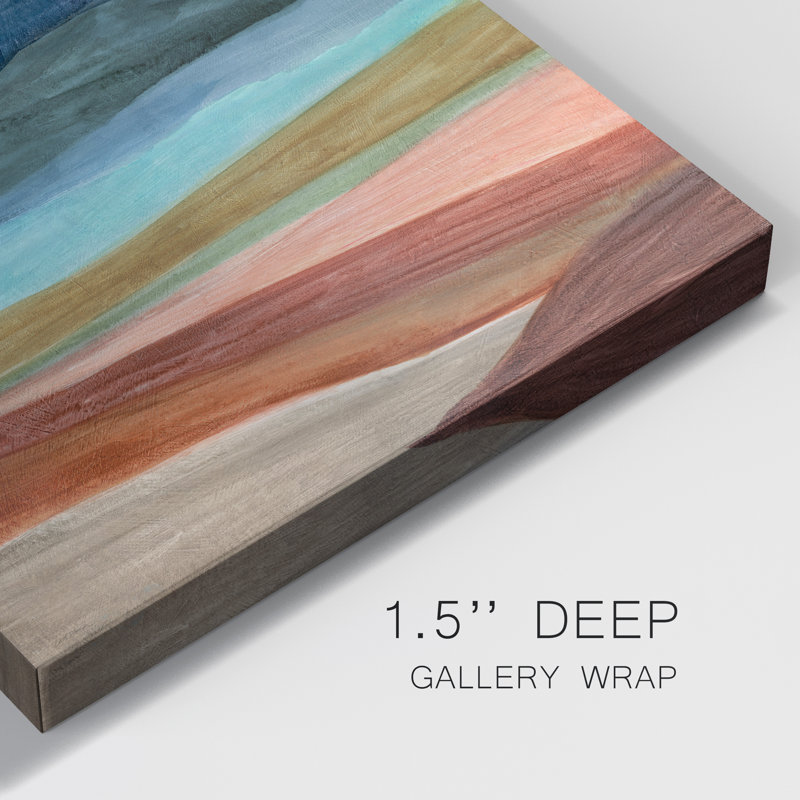 " Desert Layers ", 40" H x 40" W x 1.5" D