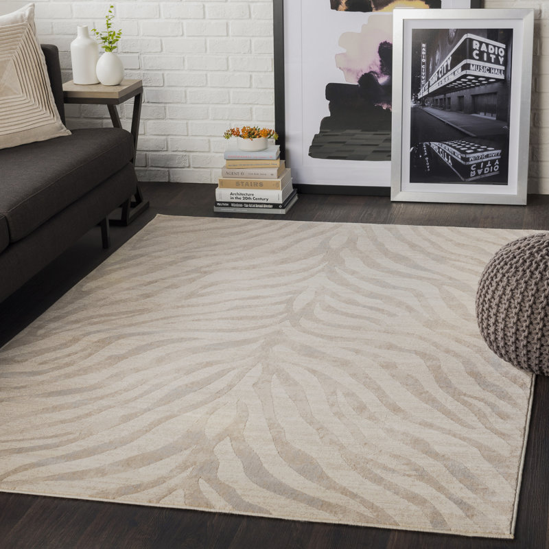 Quamine Animal Print Area Rug, Rectangle 200 x 274cm