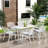 Claudi Rectangular 7 - Piece 6 - Person 149.5Cm L Outdoor Table Set-1465475859