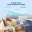 Bedsure Bamboo Rayon Dual Sided Cooling Blanket with Arc Chill Tech Summer Bedding-605292237-605292234