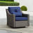 Keaisha 2-Person 3-Piece Outdoor Wicker Swivel Glider Seating Group with Side Table-1581251971-1581251970-1575161217
