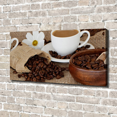 Coffee With Milk - No Frame Print on Canvas