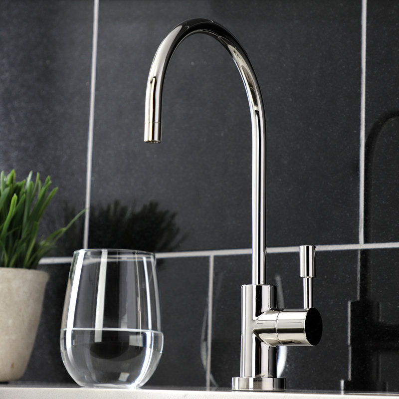 Kingston Brass Concord Single-Handle 1-Hole Deck Mount Water Filtration Faucet, Polished Chrome