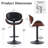 Swivel Adjustable Height Bar Stools Pu Leather Counter Stools With Bentwood Back For Bar, Kitchen And Dining Room-344969820-344063396