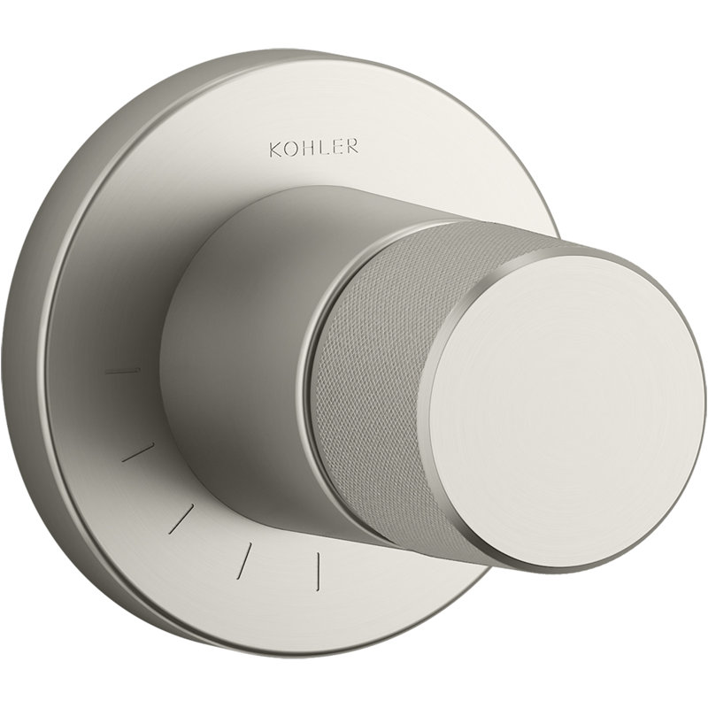 Garniture de soupape à contrôle de volume avec poignée en Oylo Components ™, Nickel brossé éclatant