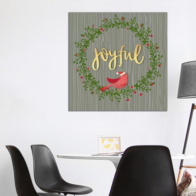 Joyful by Linda Birtel - Wrapped Canvas Gallery-Wrapped Canvas Giclée