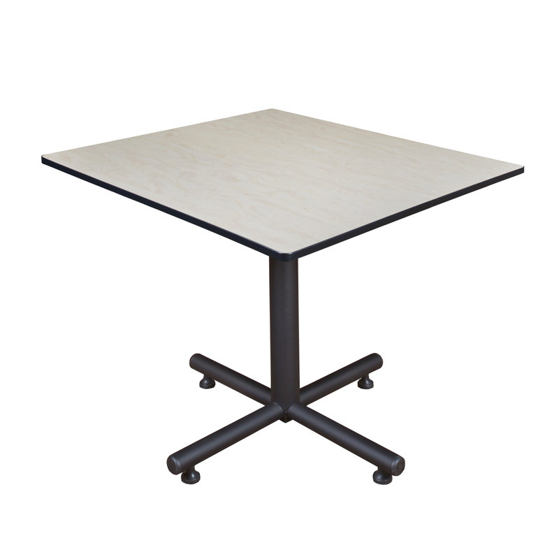 Table de salle à manger carrée 48 po Regobe Kobe, Stratifié en érable