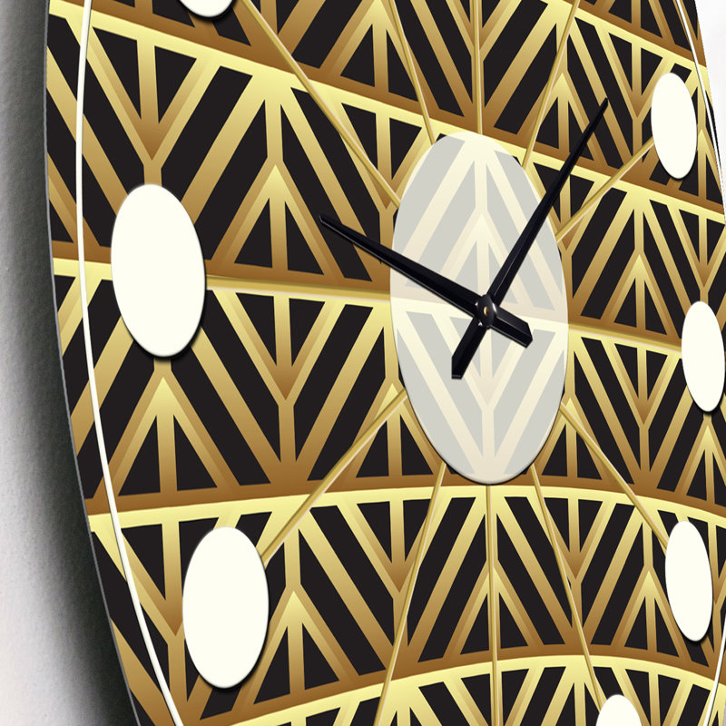 Horloge murale Golden Luxury, Petit