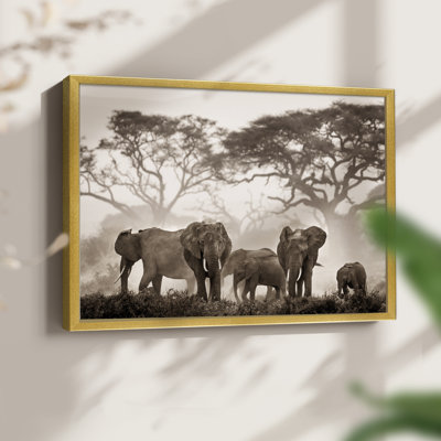 Amboseli National Park -Framed Print - Restickable