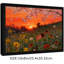 «Black», impression encadrée, impression de paysage de fleurs sauvages-1177900792