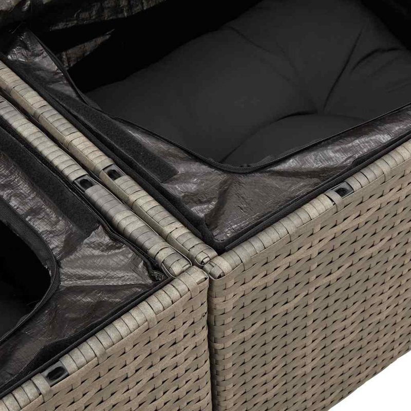  Garden Sofa Set Grey