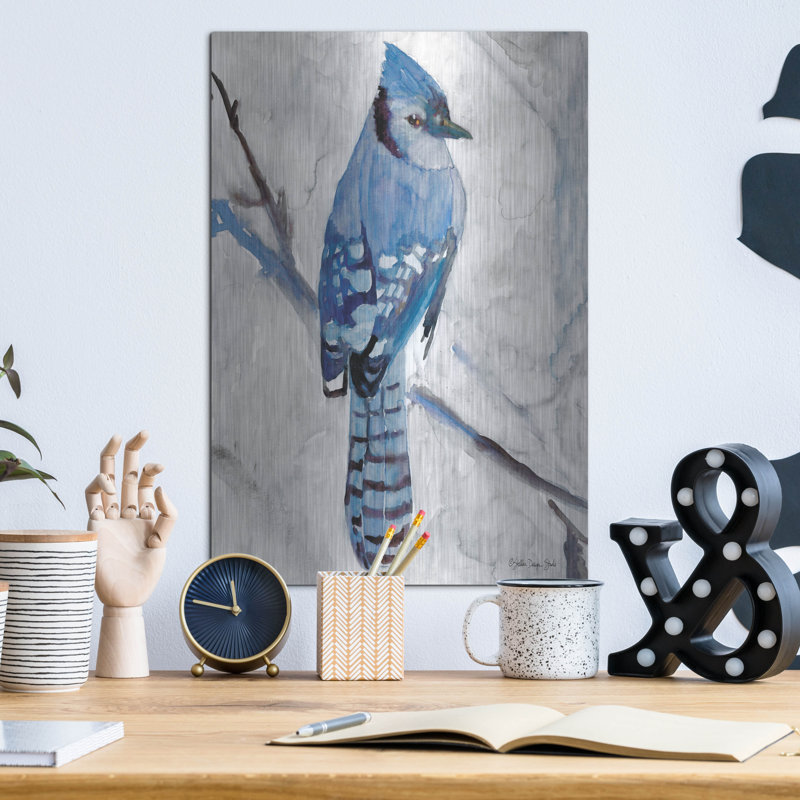 «Blue Jay 1» par Stellar Design Studio, H 16 po x l 12 po