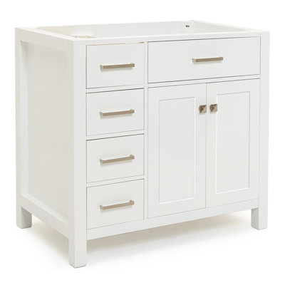 Petrel 36 " Freestanding Standard Single Bathroom Vanity Base
