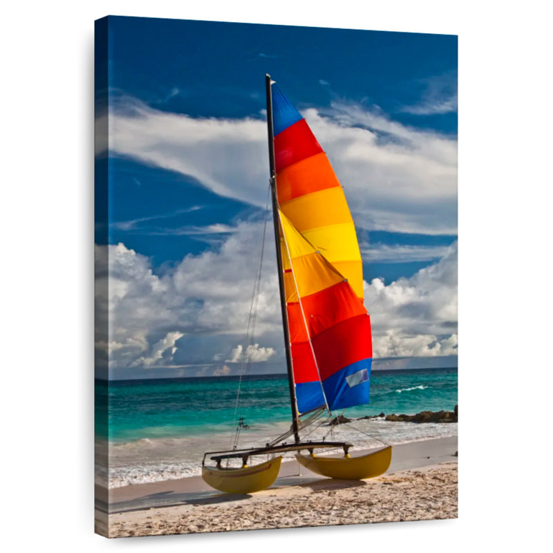 Mehar Catamaran At Barbados, 24" H x 16" W
