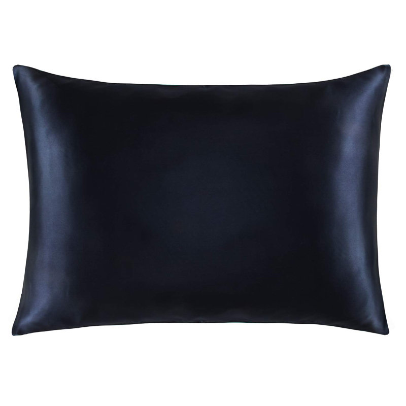 Zippered 19 Momme Natural Mulberry Silk Pillowcase, Both‑Side Real Silk Pillow Cover for Hair & Skin, Sold as 1 Piece - NTBAY