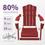 Wolak Foldable Outdoor Adirondack Chair-94430569