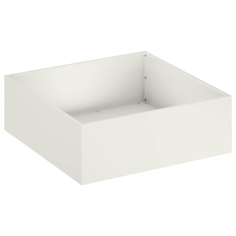 Planter, 20cm H x 60cm W x 60cm D, White, 1