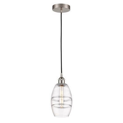 Edison Bettylou 1 Light Cord Hung Pendant-616-G557