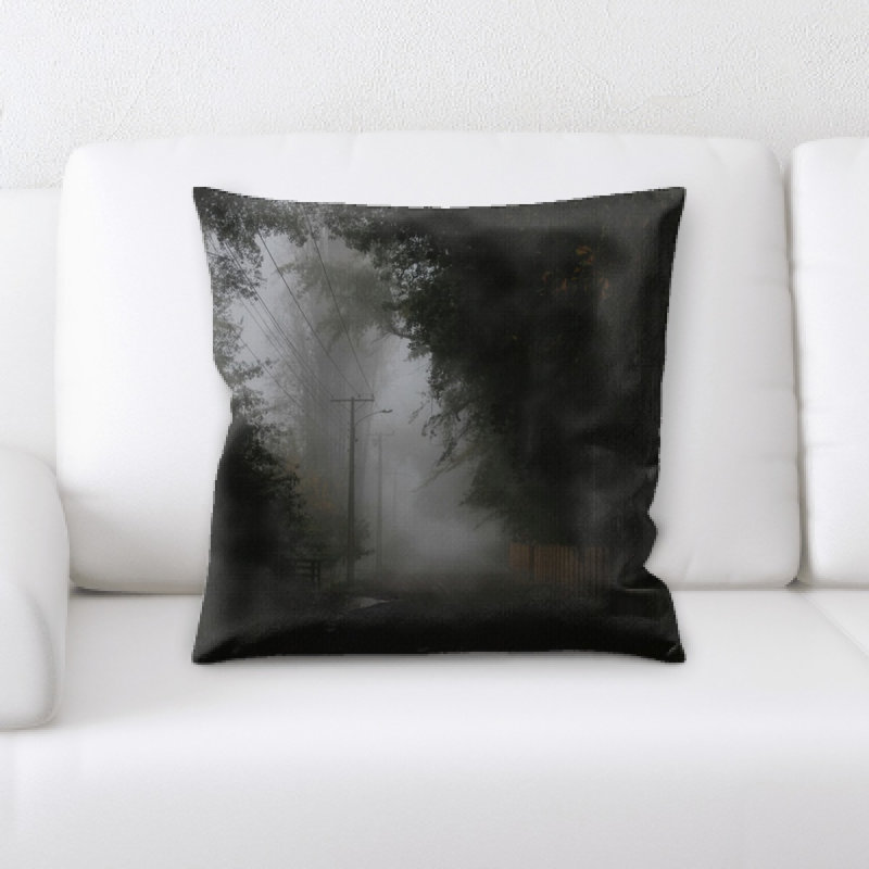 Portrait Style Photography Microsuede Reversible Throw Pillow