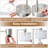Navreet Table Lamp Set with USB C+A Charging Ports Fully Stepless Dimmable Bedside Lamp (Bulbs Included)-397725431