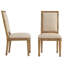 Chaise d'appoint rembourrée en lin Hildemar H 20,5 po-1045410043-1001641241